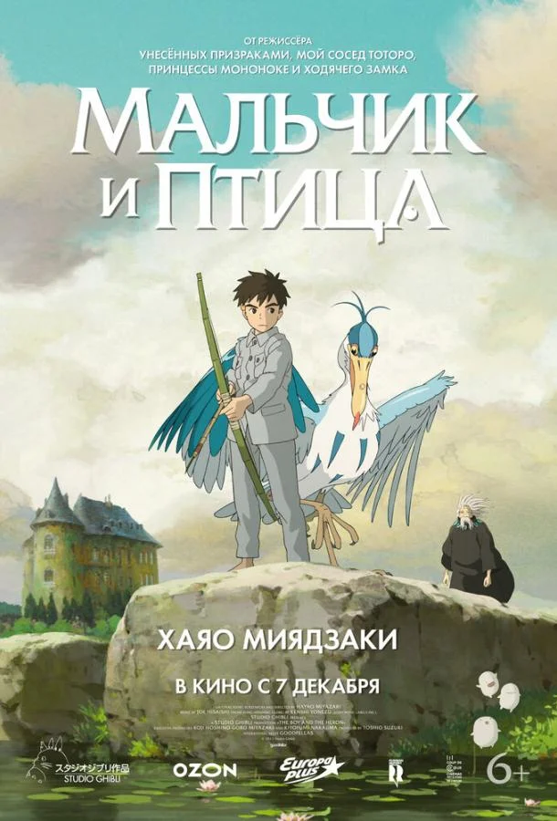 Постер — Мальчик и птица